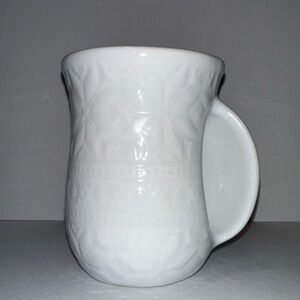 Tag Textured White Ceramic Bowl